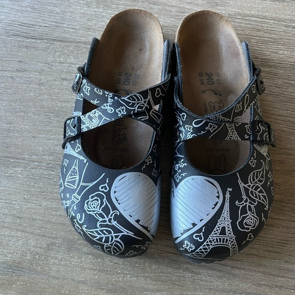 Birkenstock Shoes - Birkenstock Birkis woman’s Dorian mule double buckle shoes